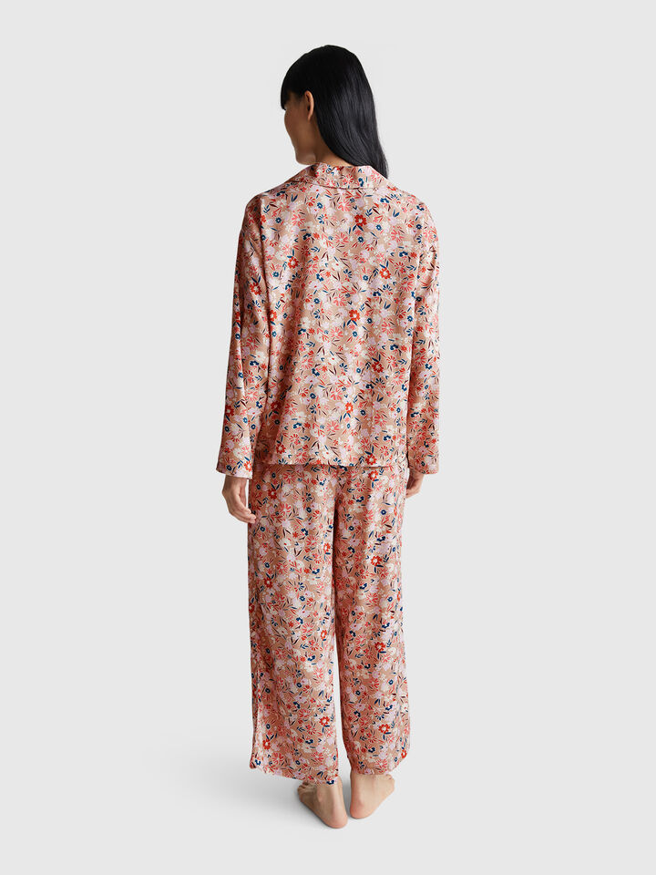 PYJAMA(JACKET+TROUSE Women image number 2